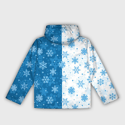 Женская ветровка Красивые снежинки / 3D-Белый – фото 2