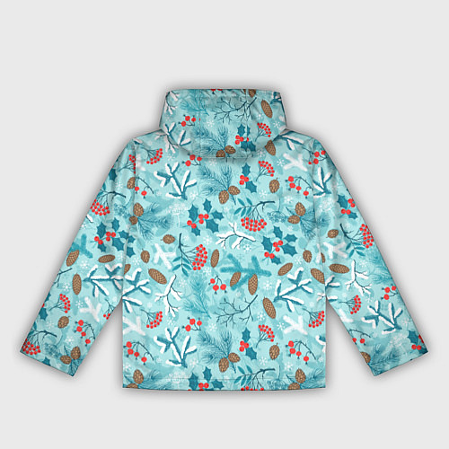 Женская ветровка Зимняя природа / 3D-Белый – фото 2