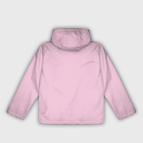 Женская ветровка Розовый радуга / 3D-Белый – фото 2