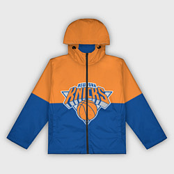 Ветровка с капюшоном женская Нью-Йорк Никс НБА, цвет: 3D-черный