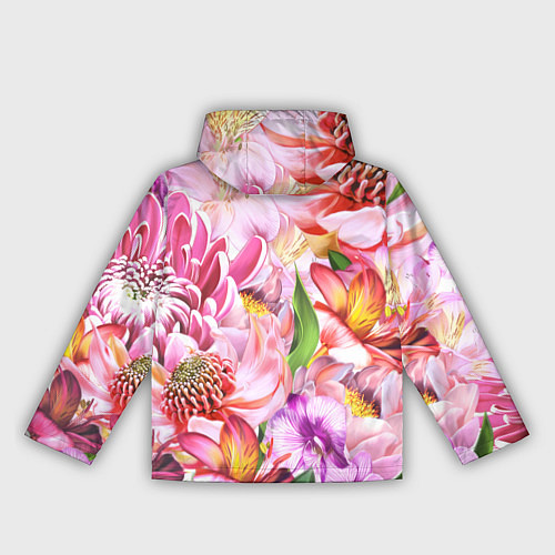 Женская ветровка Цветочный рай / 3D-Белый – фото 2