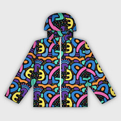 Женская ветровка Multicolored texture pattern