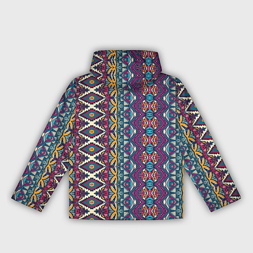 Женская ветровка Мексиканский орнамент / 3D-Черный – фото 2