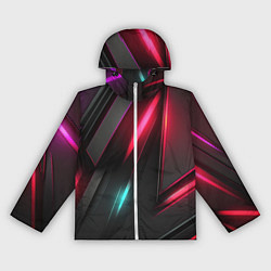 Женская ветровка Объемные неоновые детали