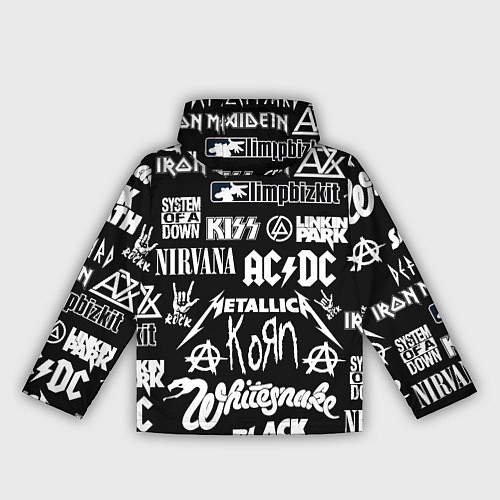 Женская ветровка Сборник тяжёлого рока / 3D-Белый – фото 2