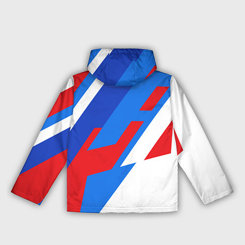 Женская ветровка BMW m colors / 3D-Белый – фото 2