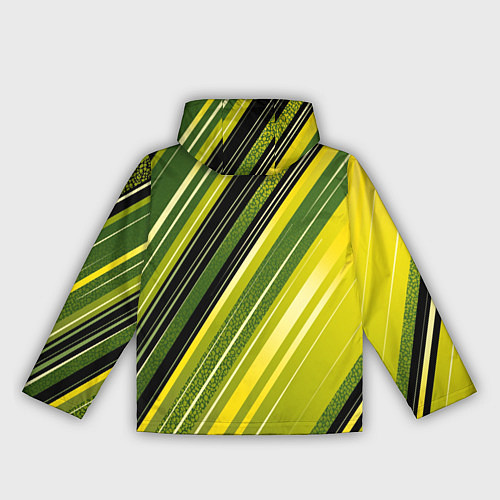 Женская ветровка Травяной линейный дизайн / 3D-Белый – фото 2