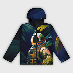 Женская ветровка Космонавт в зарослях