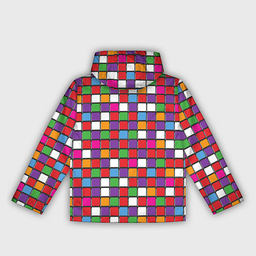 Женская ветровка Color cubes / 3D-Белый – фото 2