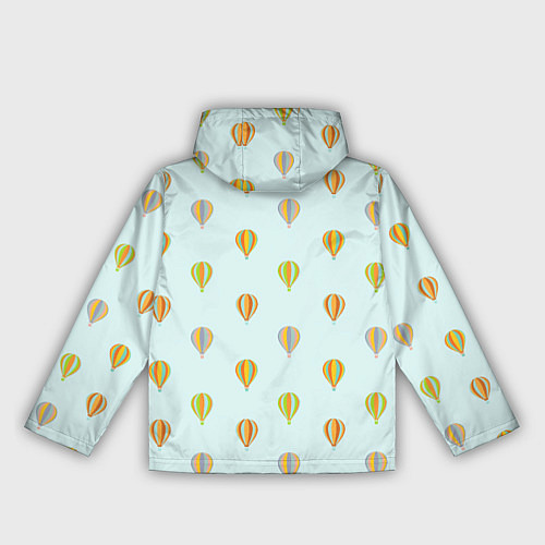 Женская ветровка Полёт на шаре / 3D-Черный – фото 2