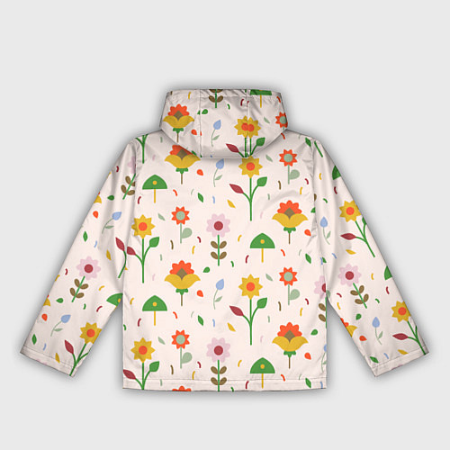 Женская ветровка Pretty flowers / 3D-Белый – фото 2