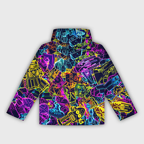 Женская ветровка Робототехника / 3D-Белый – фото 2