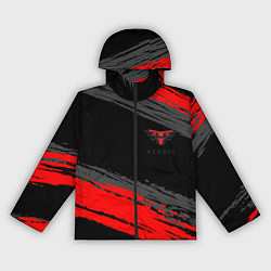 Ветровка с капюшоном женская Heroic black, цвет: 3D-черный