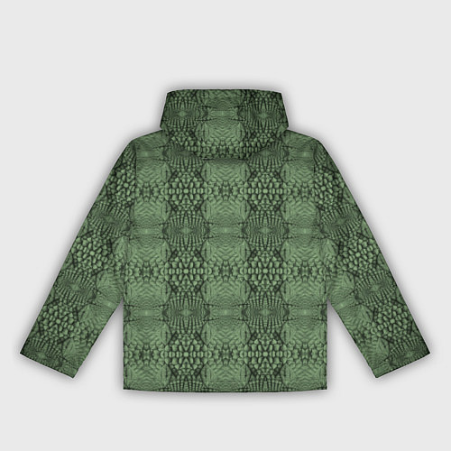 Женская ветровка Крокодиловый стиль / 3D-Черный – фото 2