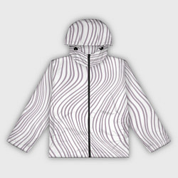 Ветровка с капюшоном женская Кривые линии, цвет: 3D-черный