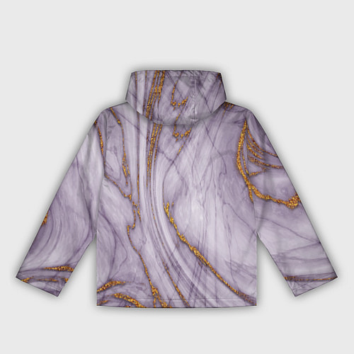 Женская ветровка Grey golden style / 3D-Черный – фото 2