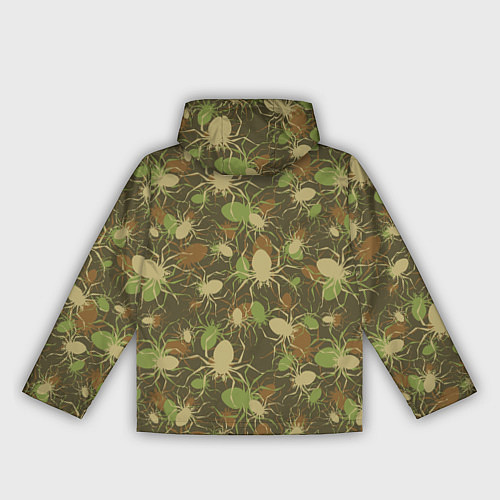 Женская ветровка Камуфляж из пауков / 3D-Белый – фото 2