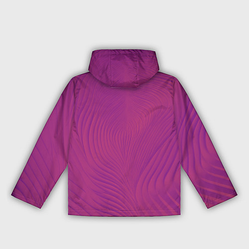 Женская ветровка Фантазия в пурпурном / 3D-Белый – фото 2