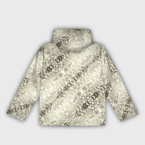 Женская ветровка Жемчужная россыпь / 3D-Черный – фото 2