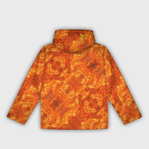 Женская ветровка Пламенный пожар / 3D-Белый – фото 2