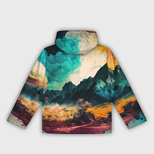 Женская ветровка Загадочное измерение / 3D-Белый – фото 2