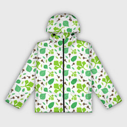 Женская ветровка Green plants