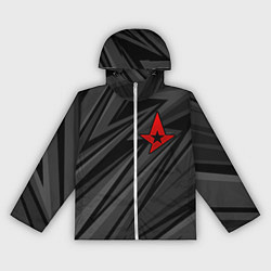 Ветровка с капюшоном женская Astralis - монохромный, цвет: 3D-белый