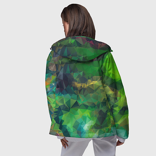 Женская ветровка Green style / 3D-Черный – фото 4