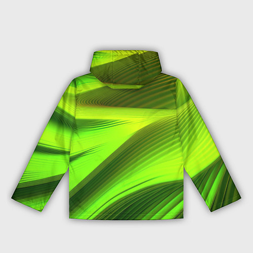 Женская ветровка Светлый зеленый абстрактный фон / 3D-Белый – фото 2