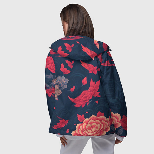 Женская ветровка Братец лис / 3D-Черный – фото 4