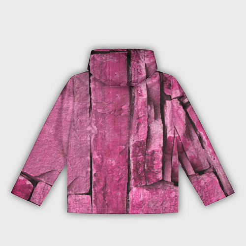 Женская ветровка Violet stones / 3D-Черный – фото 2