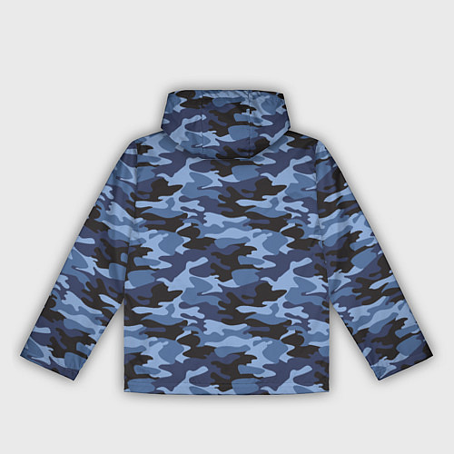 Женская ветровка Камуфляж Омона и Росгвардии / 3D-Черный – фото 2