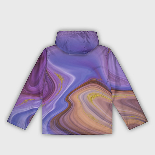 Женская ветровка Violet fantasy / 3D-Черный – фото 2