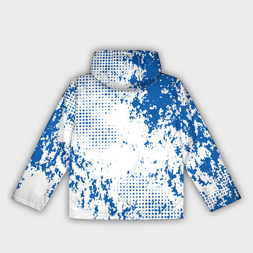 Женская ветровка Subaru blue logo / 3D-Черный – фото 2