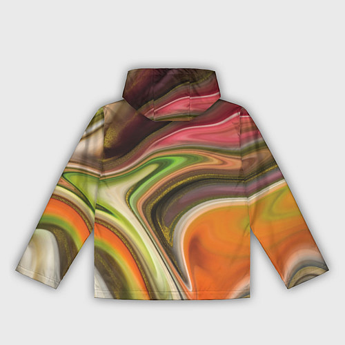 Женская ветровка Waves colors / 3D-Белый – фото 2