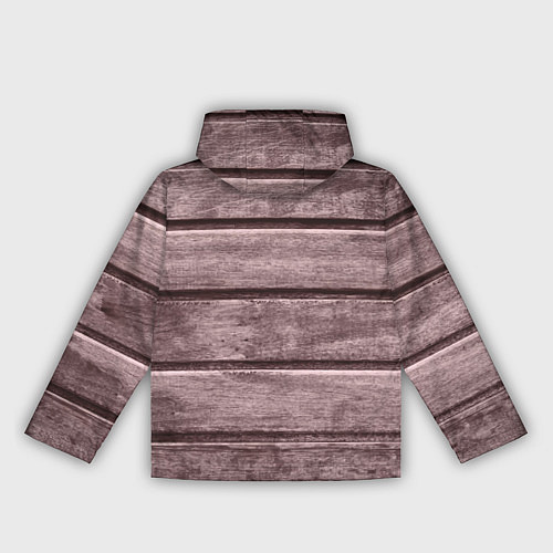 Женская ветровка Дощатый стиль / 3D-Черный – фото 2