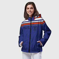Ветровка с капюшоном женская Сделан в 1978, цвет: 3D-черный — фото 2