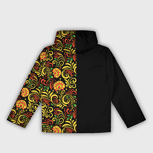 Женская ветровка Russia хохлома / 3D-Белый – фото 2