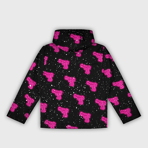 Женская ветровка Неоновое оружие и Барби / 3D-Черный – фото 2