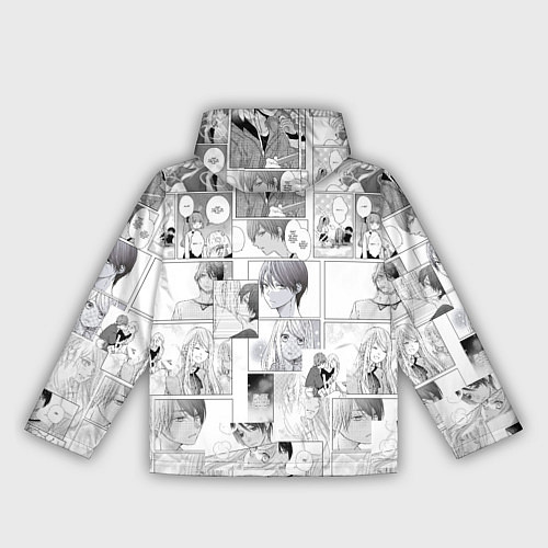 Женская ветровка Моя любовь 999 уровня к Ямаде - манга / 3D-Черный – фото 2