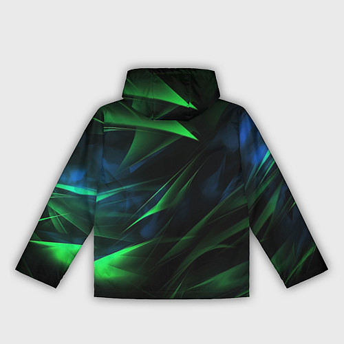 Женская ветровка Dark green background / 3D-Белый – фото 2