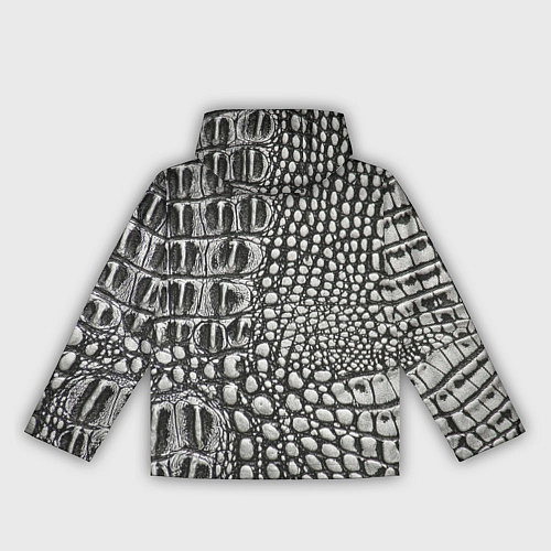 Женская ветровка Кожа крокодила - текстура / 3D-Белый – фото 2