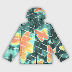 Ветровка с капюшоном женская Big Bang Бабочки, цвет: 3D-черный