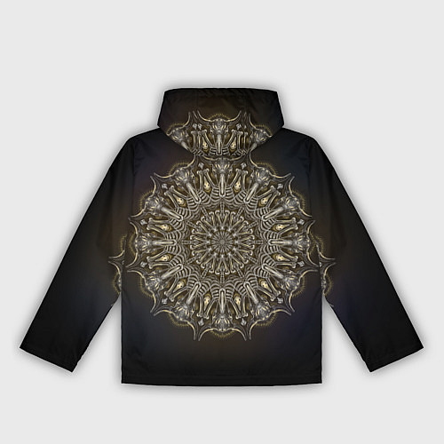 Женская ветровка Костяная мандала / 3D-Белый – фото 2