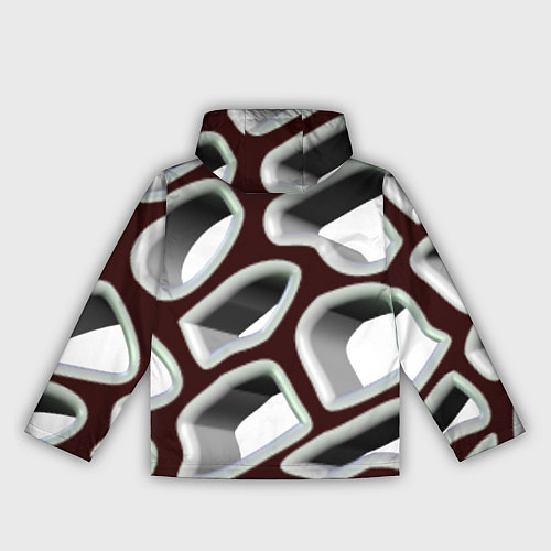 Женская ветровка Объемная сеть / 3D-Черный – фото 2