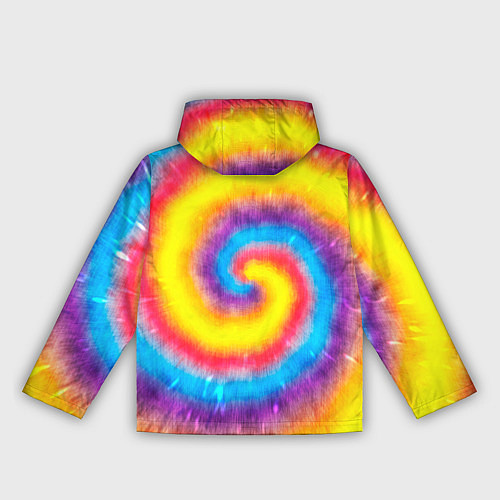 Женская ветровка Тай-дай сочные цвета / 3D-Черный – фото 2