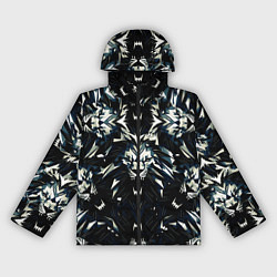 Ветровка с капюшоном женская Прайд львов, цвет: 3D-черный