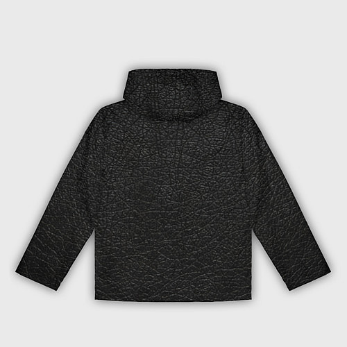 Женская ветровка Чёрная текстура кожи / 3D-Черный – фото 2