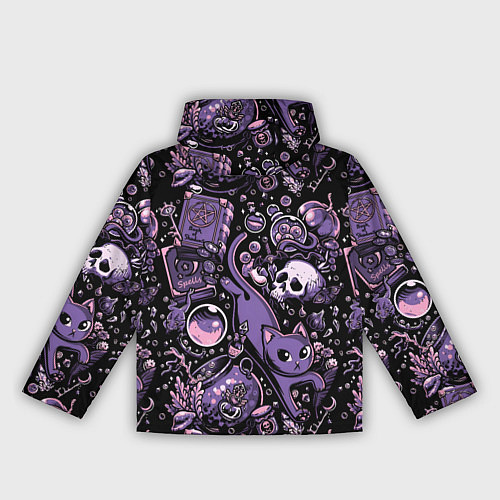 Женская ветровка Ведьминский паттерн / 3D-Белый – фото 2