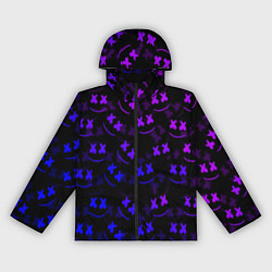 Ветровка с капюшоном женская Marshmello DJ, цвет: 3D-черный